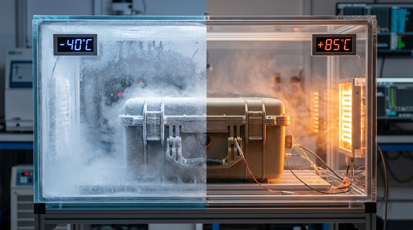 Temperature test chamber extreme conditions